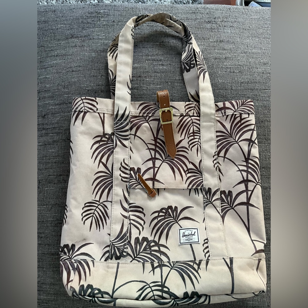 Herschel Supply Co Market Tote in Pelican Palm